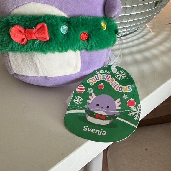 Squishmallows Svenja Lavender with Emerald Details - Picture 4 of 9